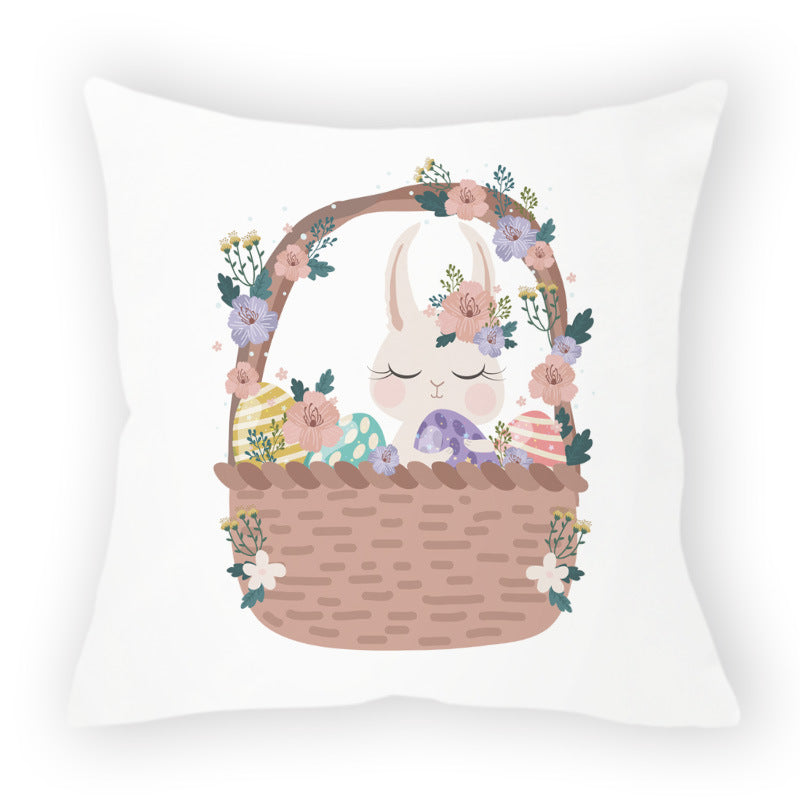 Easter Pillow Cover Sofa Cushion Cushion Cover