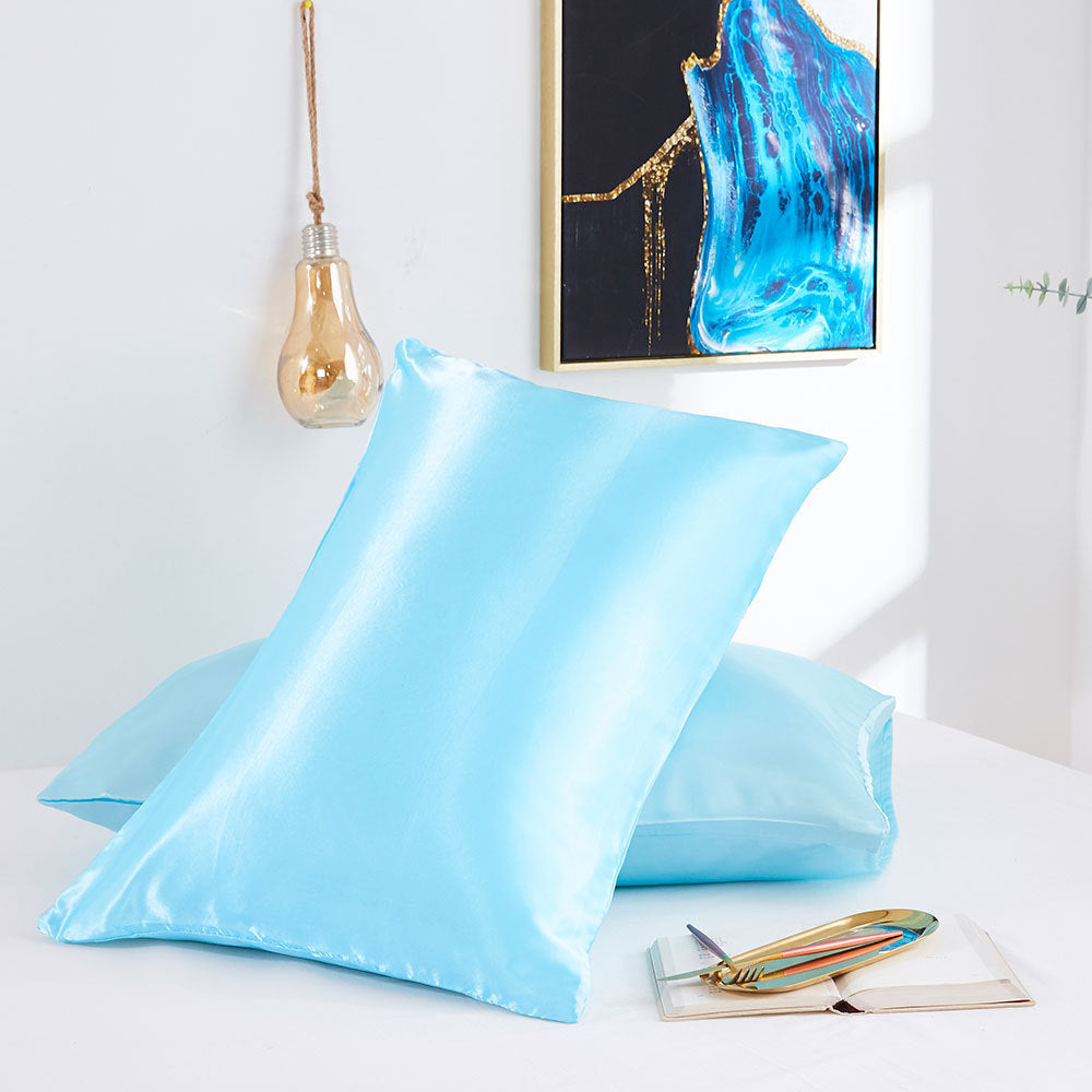 Silk double pillowcase