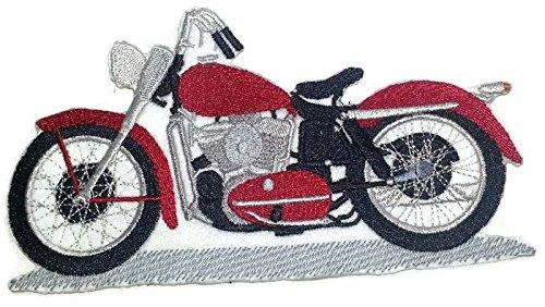 Bikers Patch [Antique Chopper] Embroidered Iron On/Sew Patch [6.53"