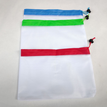 Fruit and vegetable multi-functional splicing beam mouth mesh bag suit combination