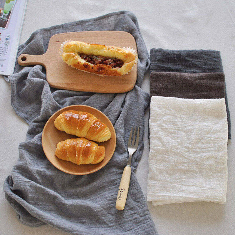 Cotton linen placemat tea towel