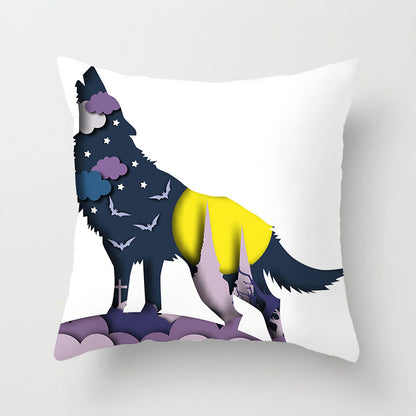 Printed Throw Pillow Cushion Cushion Cover