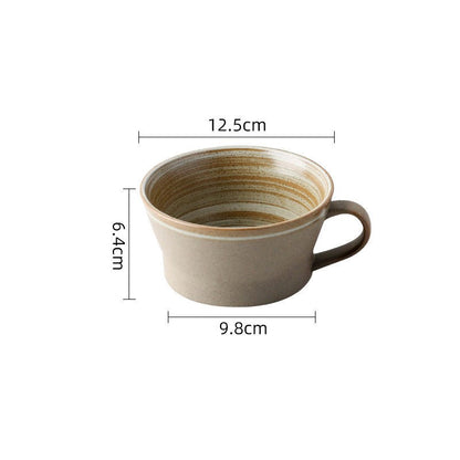 Stoneware coffee cup