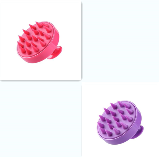 Silicone Shampoo Brush Massage Scalp Hair Brush