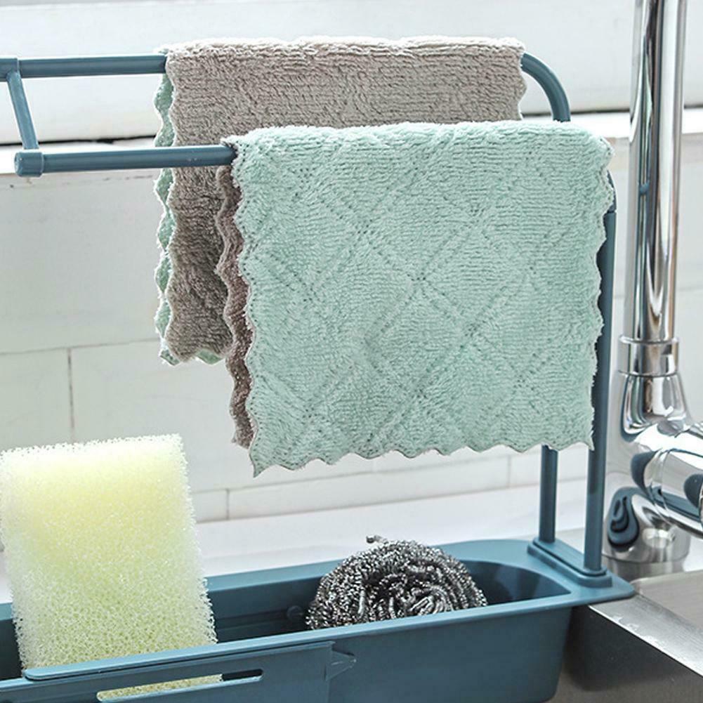 Telescopic Sink Rack Holder Expandable Storage Drain Basket For Kitchen Modern Sink Rack Telescopic Holder Expandable Storage Drain Kitchen Shelf Sponge Basket