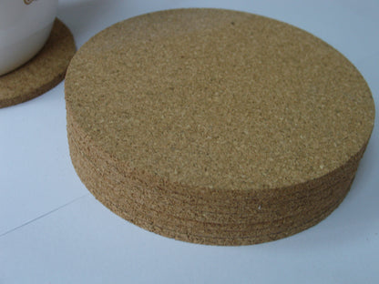 24 Piece Natural Cork Coasters