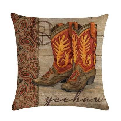 Wild West Throw Pillow Covers