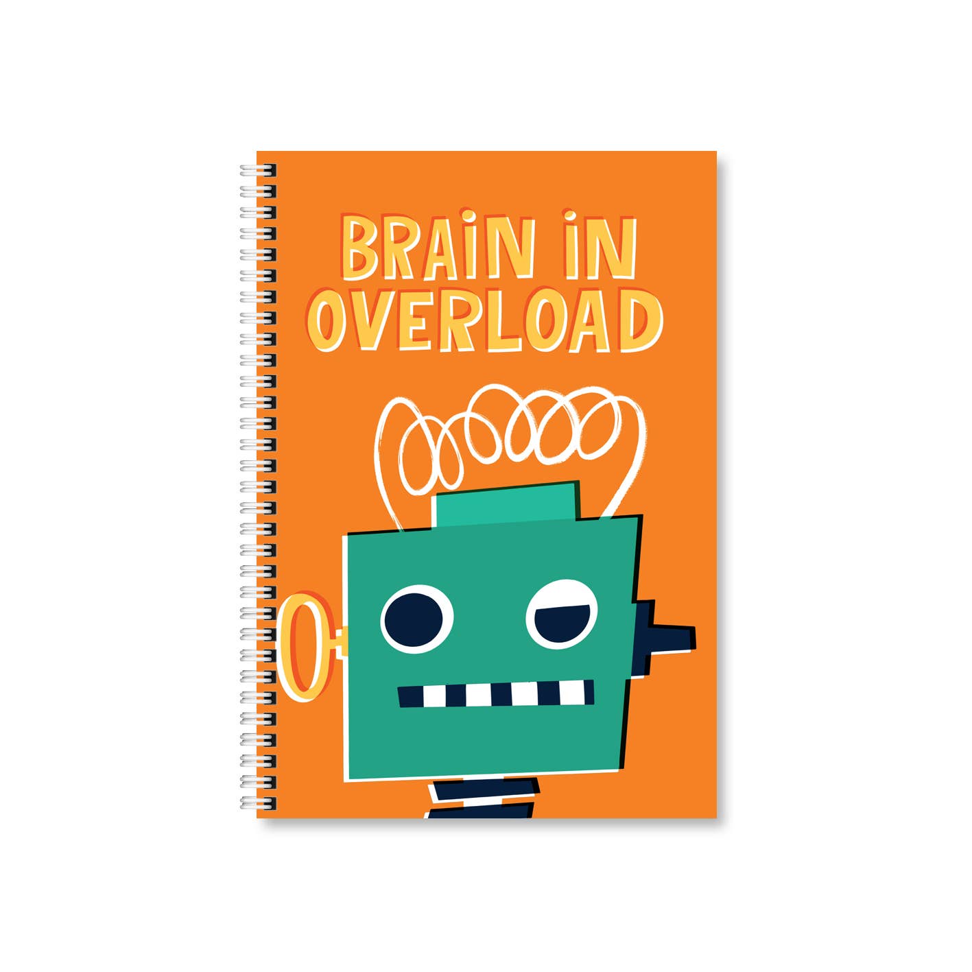 Brain in Overload A5 Wired Notebook (Pack of 6)