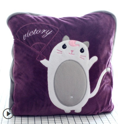 blanket cushion pillow