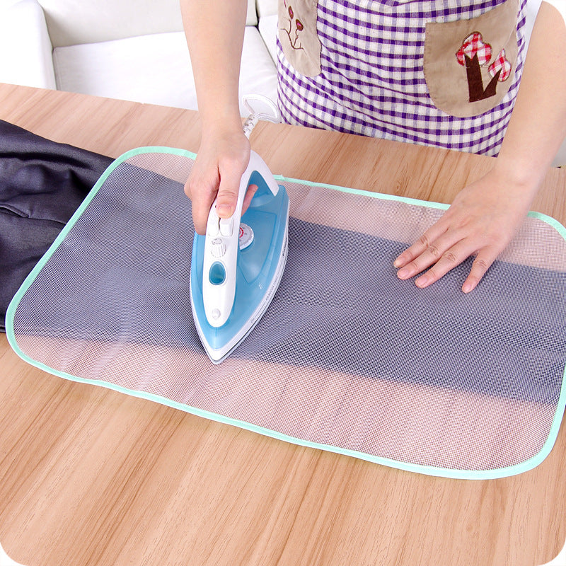 Household iron, ironing cloth, ironing board, insulation pad