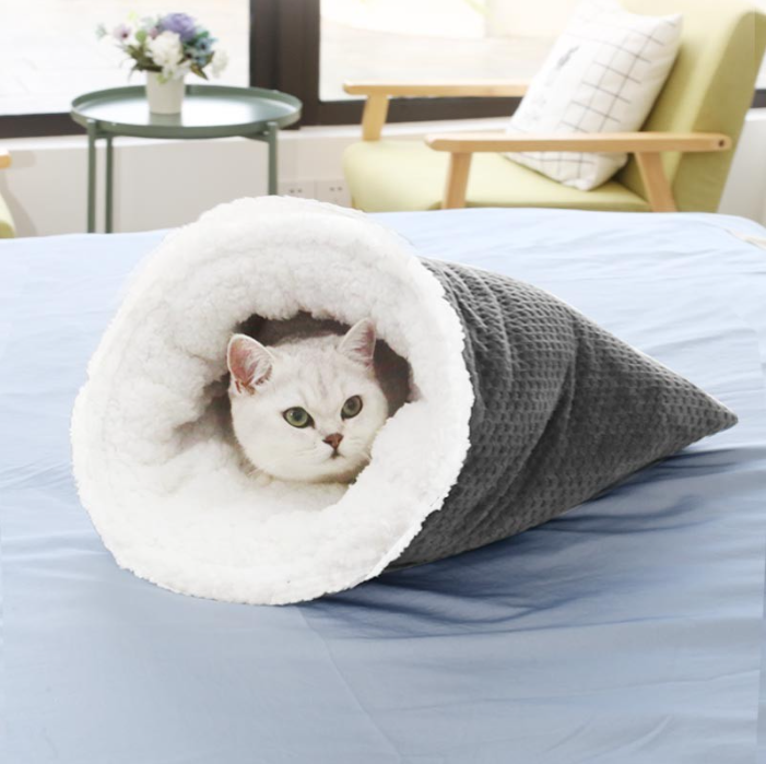 Cat Nest Christmas Plus Soft Nest Cat Sleeping Bag Cat Nest Cat Supplies Pet Four Seasons Universal Cat Mat