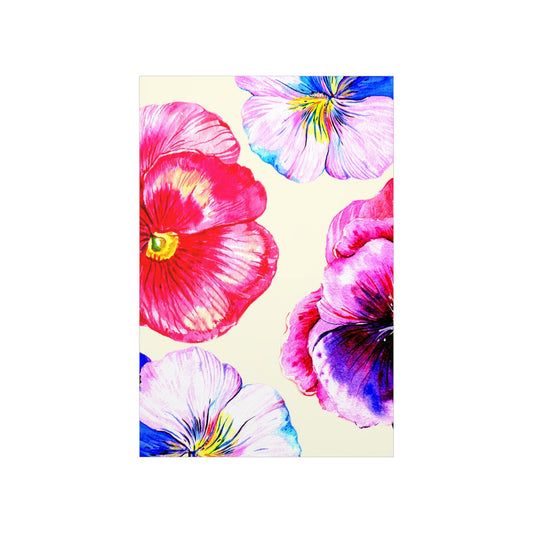 Vibrant Floral Poster