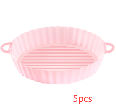 Air Fryer Tray Silicone Kitchen Supplies AirFryer Silicone Pot Grill Pan Accessories Disposable Paper Liner