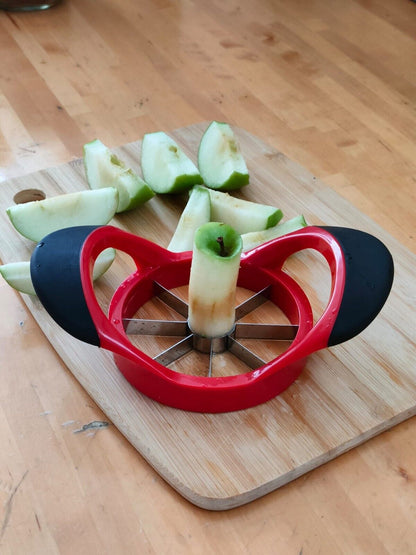 Apple Corer And Slicer - Stainless Steel Apple Corer Kitchen Tool