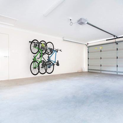 Wall Mounted Bike Rack for 3 Bikes