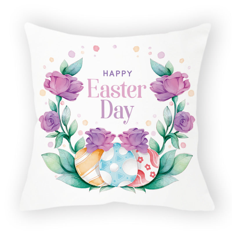 Easter Pillow Cover Sofa Cushion Cushion Cover