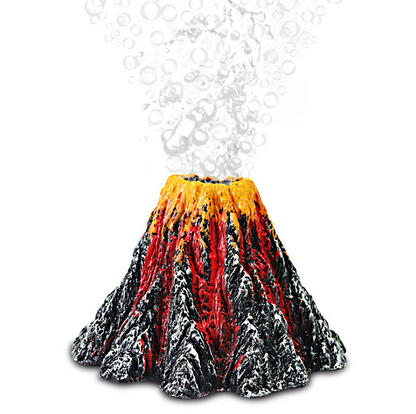 Aquarium fake volcano