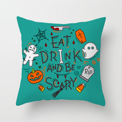 Printed Throw Pillow Cushion Cushion Cover