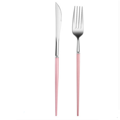 Stainless Steel Knife And Fork Set