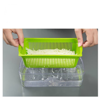 Double-head vegetable cutter multi-function vegetable cutter household