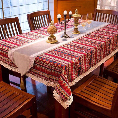 Ethnic tablecloth