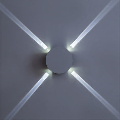 Cross light decoration lamp indoor bedside background lamp living room