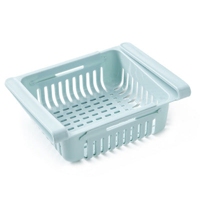 Refrigerator Storage Basket Stretchable Multifunction Kitchen Refrigerator Storage Box