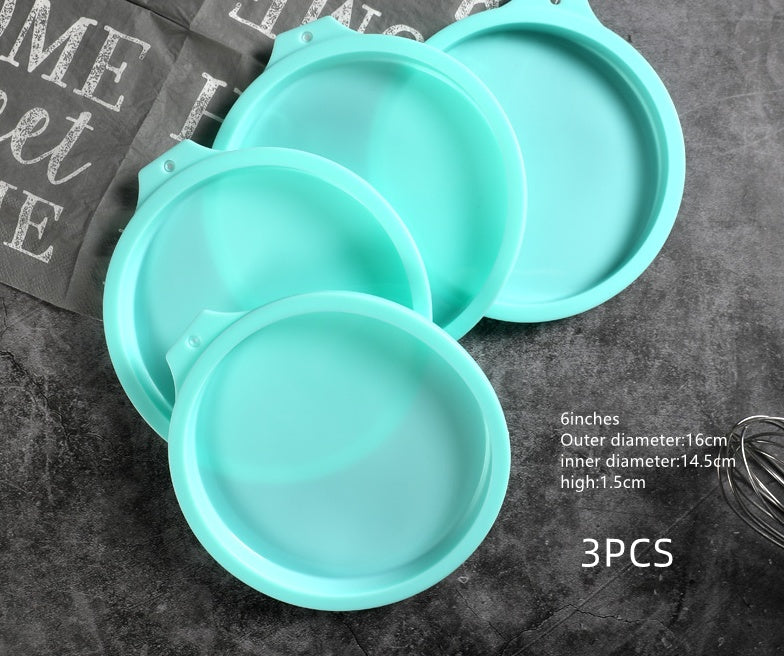 Silicone chiffon cake molds