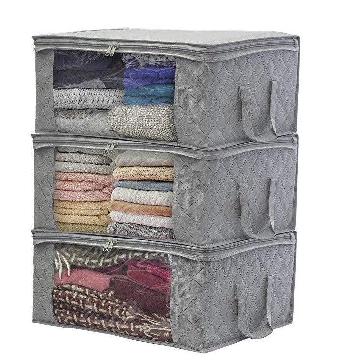 Non-woven Wardrobe Storage Bag Quilts Clothing