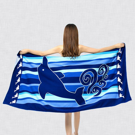 Printed beach towel