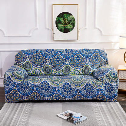 Bohemian style stretch all-inclusive sofa cover