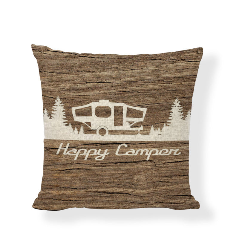 Camping cushion cover