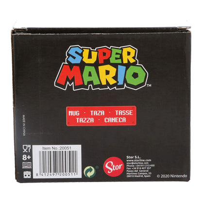 Mug Super Mario White Ceramic Red (350 ml)