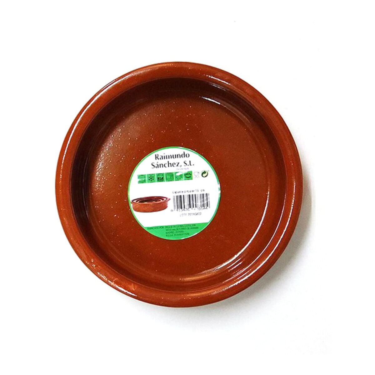 Saucepan Raimundo Brown 400 ml Baked clay (16 cm)