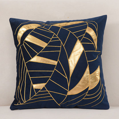 Dutch velvet gilded pillow case