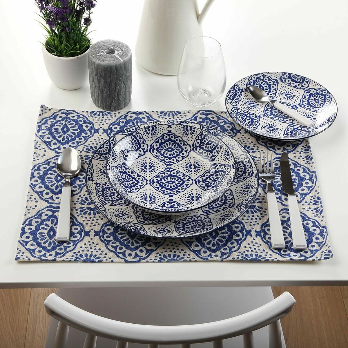 Table Mat Versa Aveiro Polyester (36 x 0,5 x 48 cm)