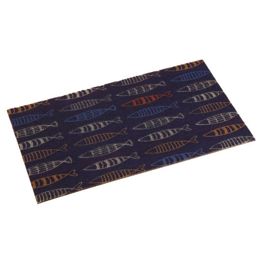 Doormat Versa Fish Polyester (40 x 2 x 70 cm)