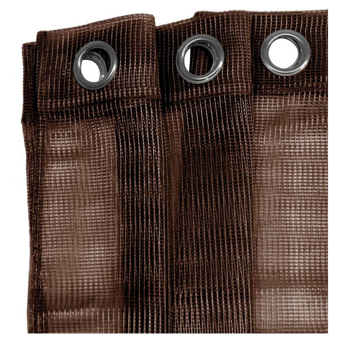 Curtains Brown 1 x 260 x 140 cm