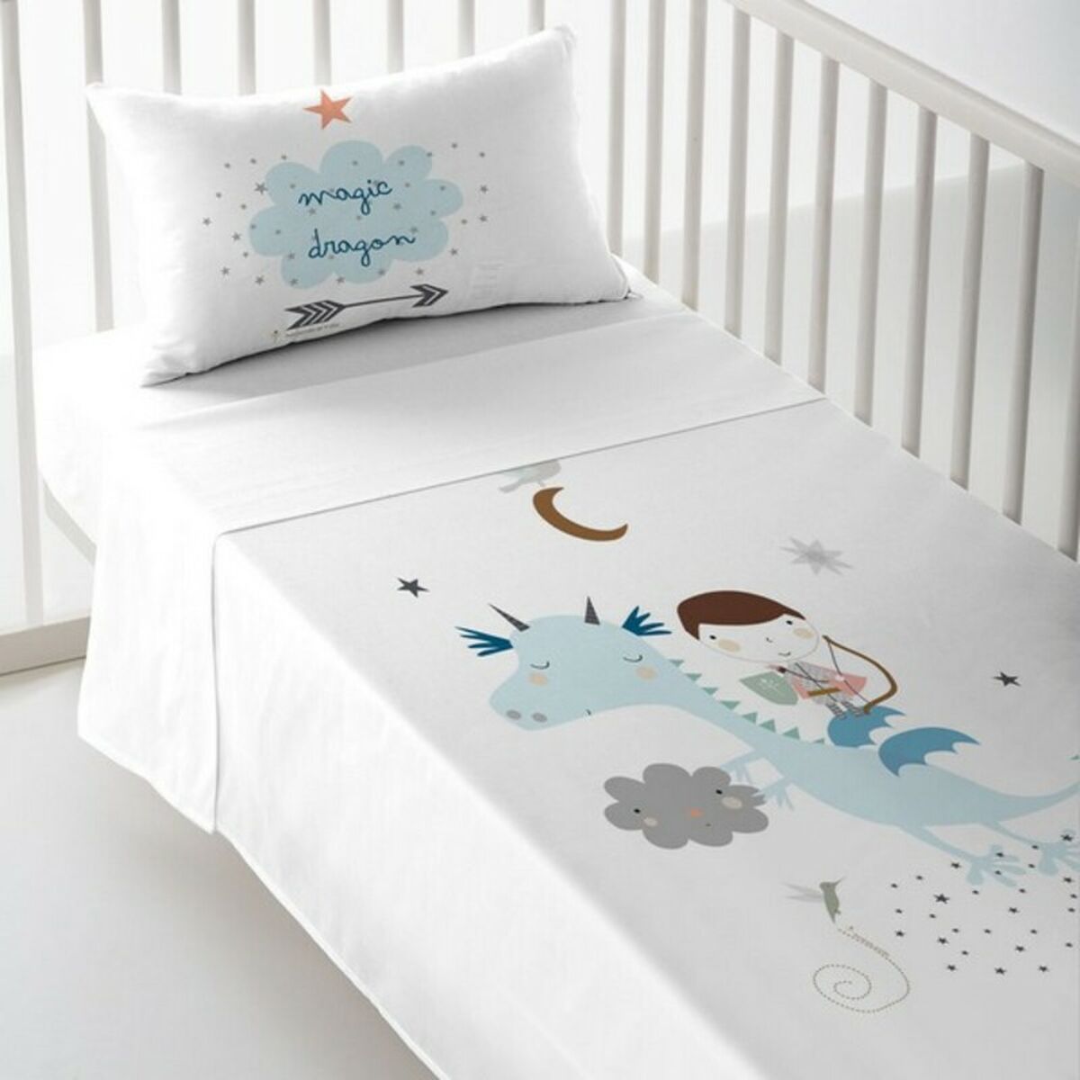 Cot Bedding Set Haciendo el Indio Magic Dragon