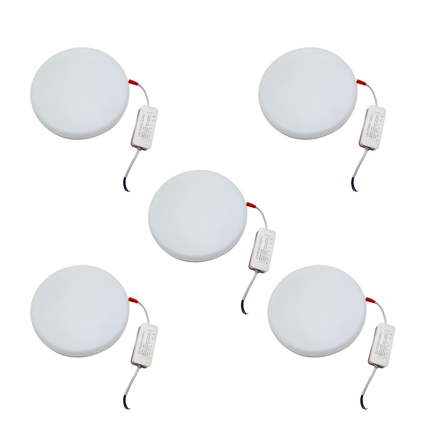 Modern LED Round Recessed Ultra slim Ceiling Flat Panel down Light