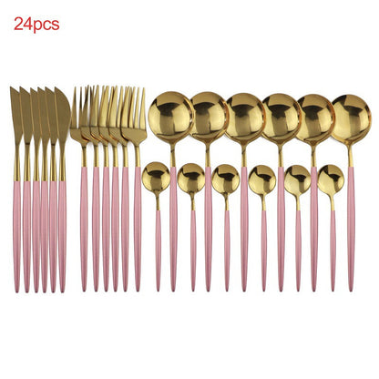 24pcs Luxury Cutlery Set