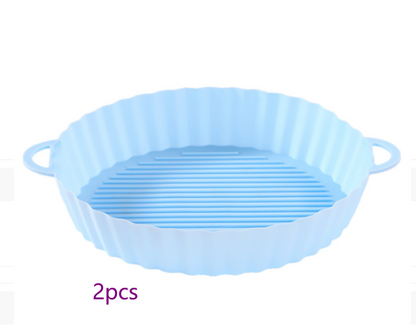 Air Fryer Tray Silicone Kitchen Supplies AirFryer Silicone Pot Grill Pan Accessories Disposable Paper Liner