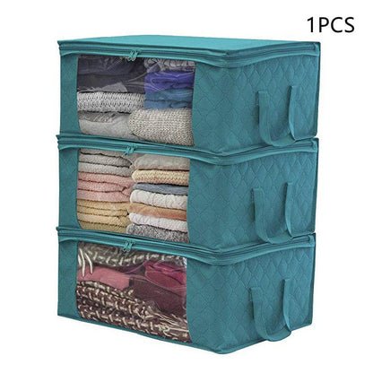 Non-woven Wardrobe Storage Bag Quilts Clothing