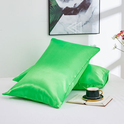 Silk double pillowcase