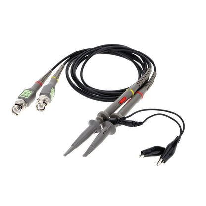 P6100 2Pcs 1X 10X 100MHz Oscilloscope Probe Alligator Clip