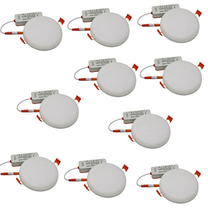 Modern LED Round Recessed Ultra slim Ceiling Flat Panel down Light