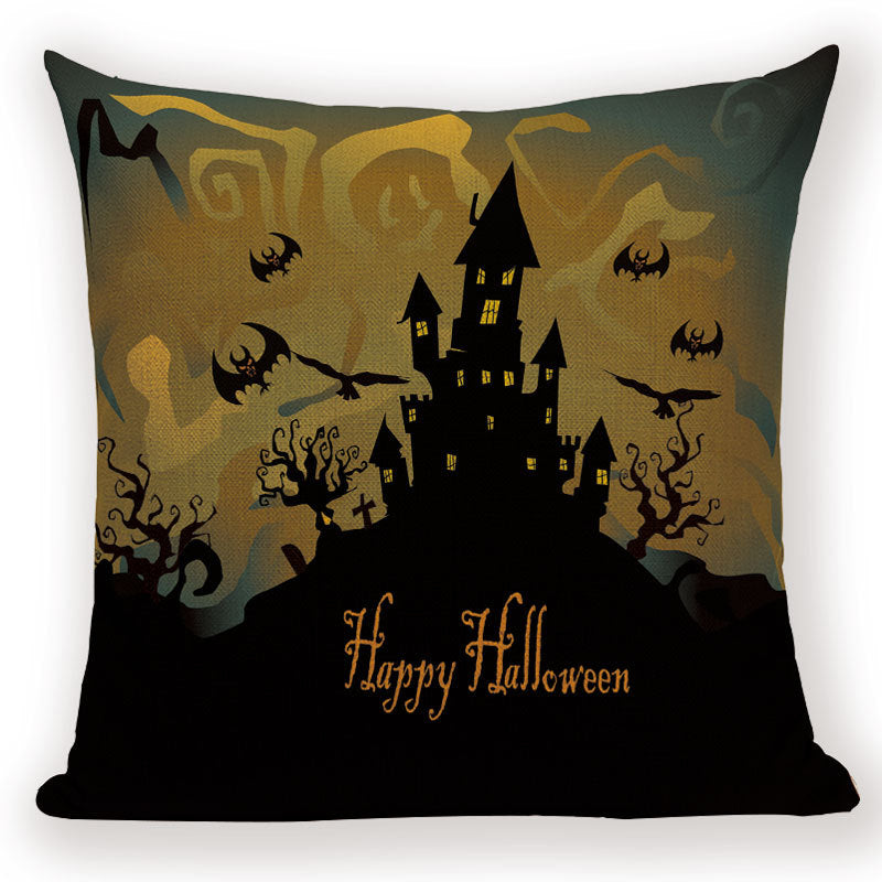 New Explosive Halloween Picture Cushion Cover