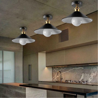 Ceiling Light Round Cone Down Lights Bathroom Kitchen Living Room