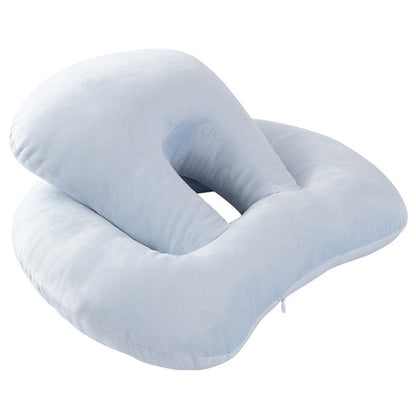 U-Shaped Desk Nap Pillow Neck Supporter Seat Cushion Headrest Travel Neck Pillow With Arm Rest