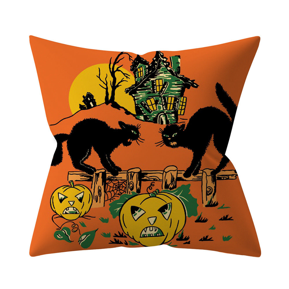 Halloween sofa cushion and pillowcase